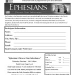 Adult Bible Study - Ephesians