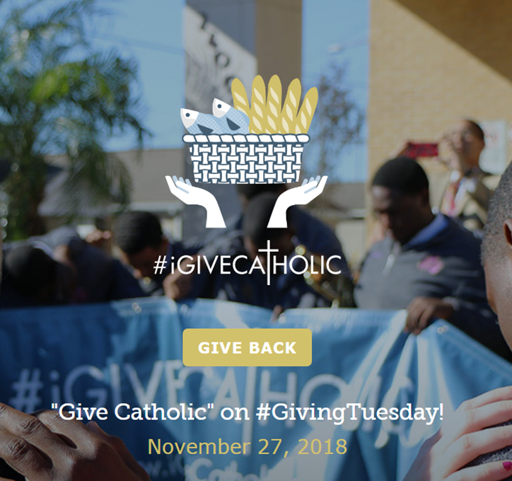#iGiveCatholic on Giving Tuesday