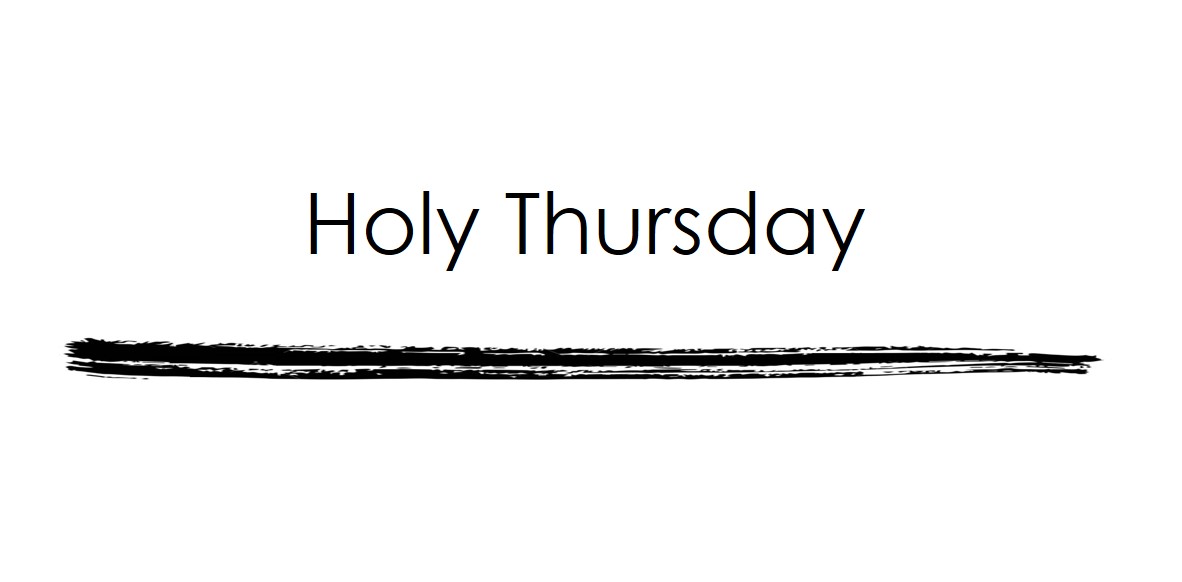 ONLINE ONLY--Triduum: Holy Thursday Mass of the Lord's Supper