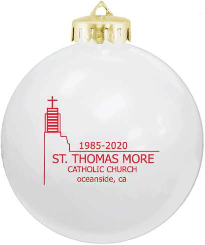 A Message from Fr. Mike about the Women’s Guild Limited Edition Christmas Ornament – $20