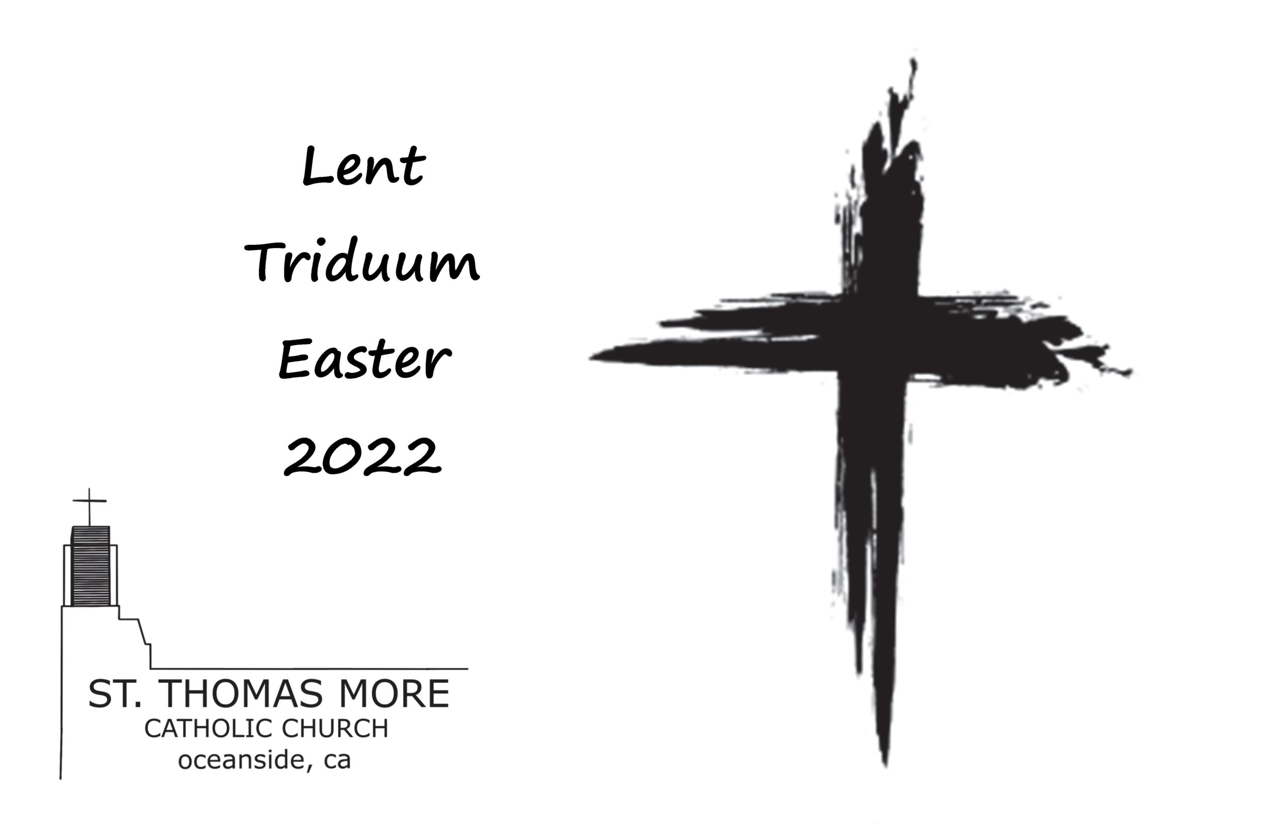 Lent, Triduum, and Easter Schedules