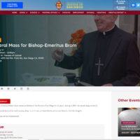 Funeral Information for Bishop-Emeritus Brom