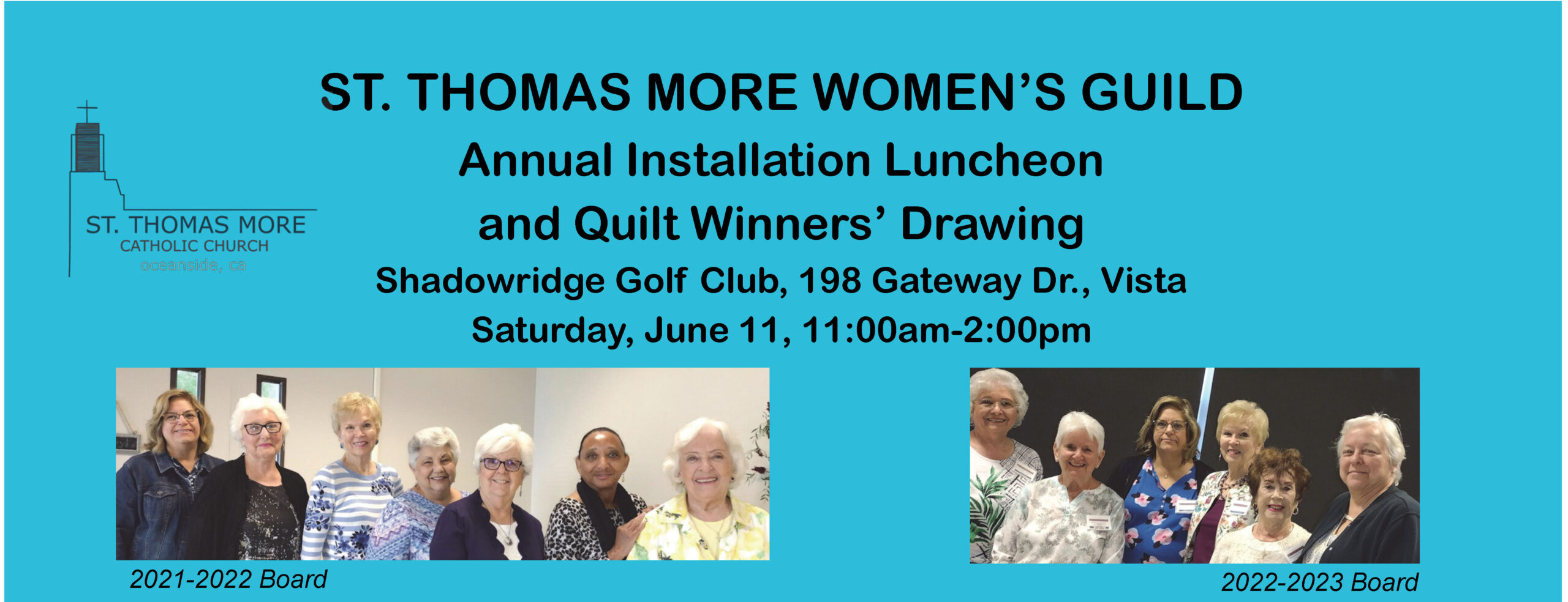 Women’s Guild Installation Luncheon, June 11