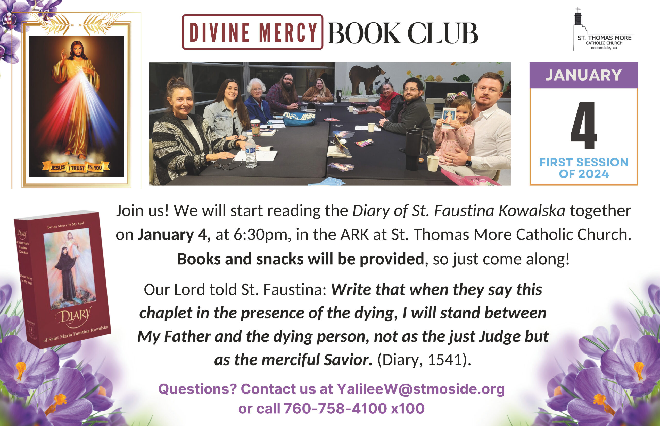 Divine Mercy Book Club January 2024